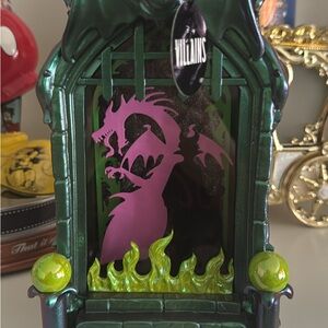 Bath and Body Works Disney Villains Green and Pink Dragon Decor